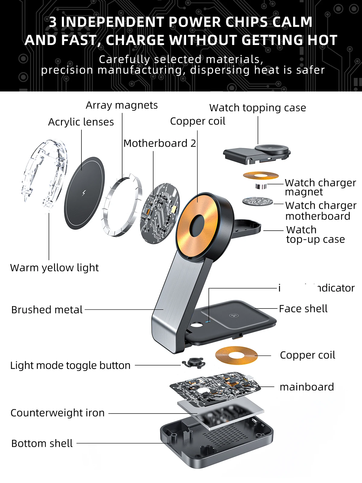 4-in-1 Wireless Charging Station
