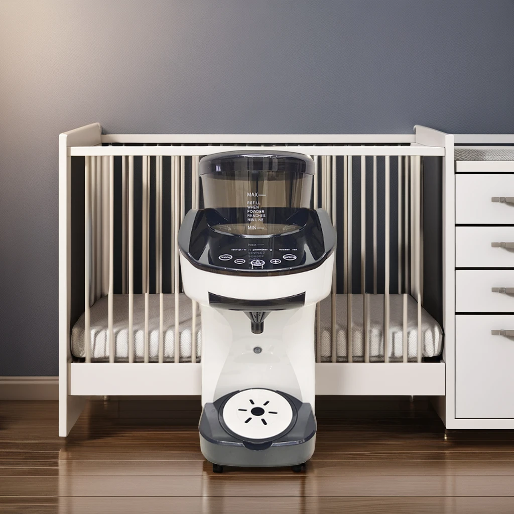 Elimina la incertidumbre al mezclar fórmula con una máquina para preparar leche infantil