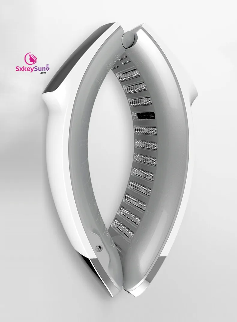 2024 трехстворчатое светодиодное устройство для лифтинга лица аппарат фототерапии холодным спреем оборудование лечения акне 7 цветов Большая