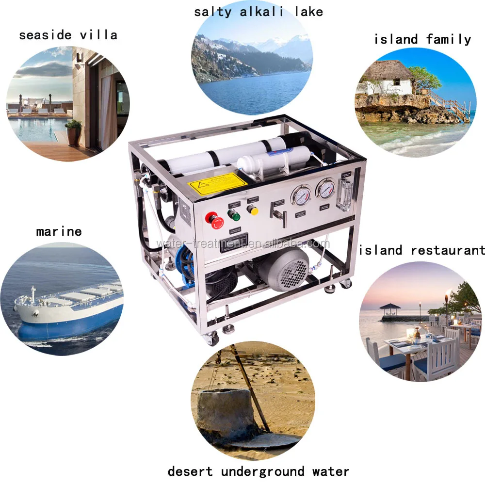 Solar Suitcase Yacht Boat Watermaker Sea Water Desalination Machine