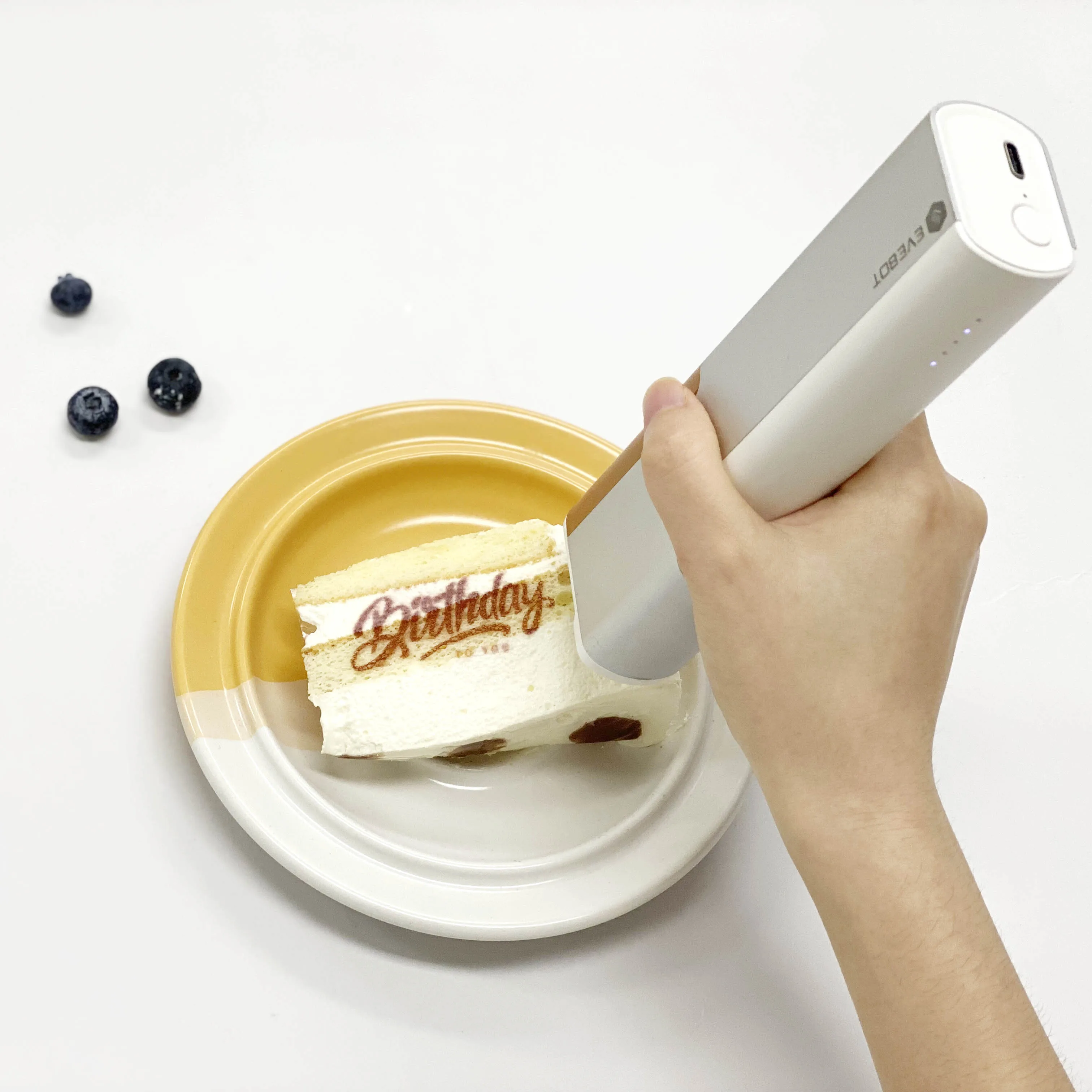 EVEBOT PrintPen DIYケーキ印刷機 - ハンドヘルド3Dプリンター 3500回
