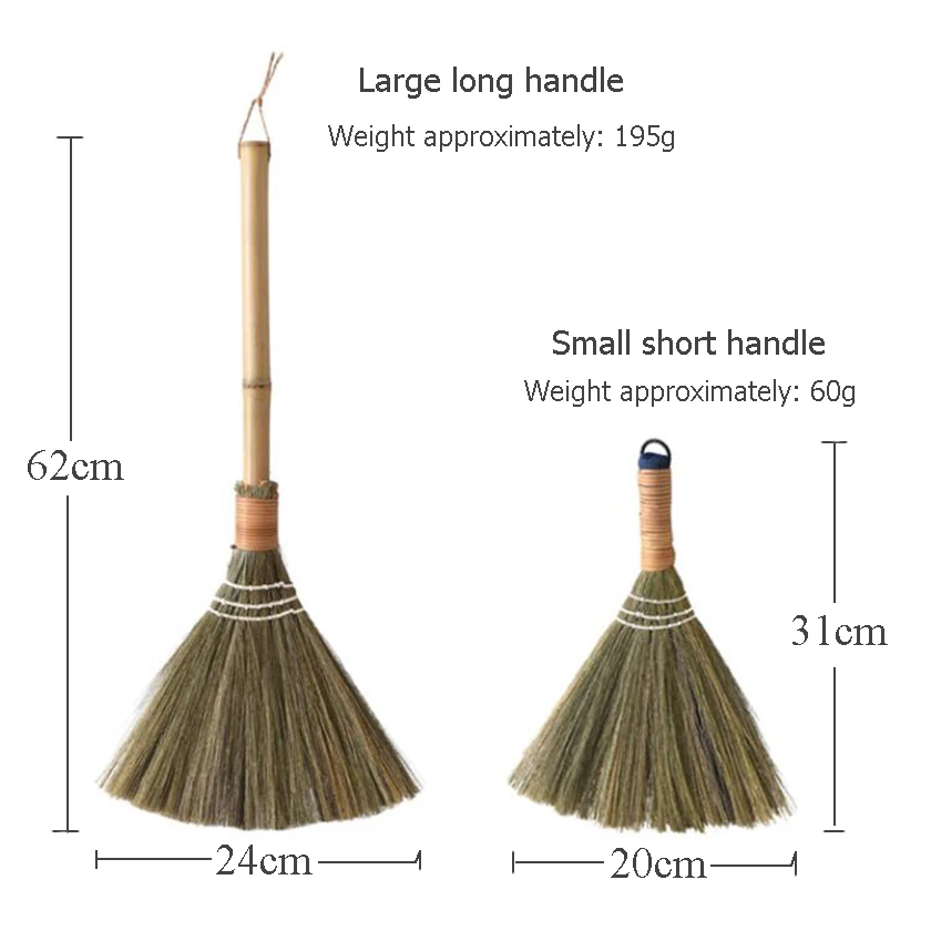 Плетеная Мягкая ручная метла ручной работы для домашнего использования