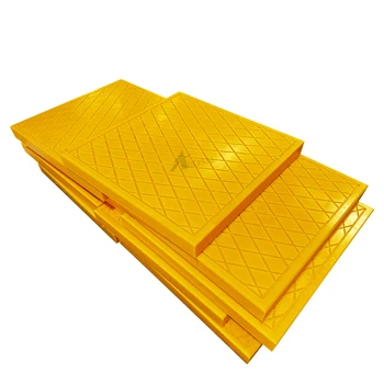 Landing Mat Pad Truck Mounted Cranes Pressure Resistant Outrigger Pads Base Plate For Crane