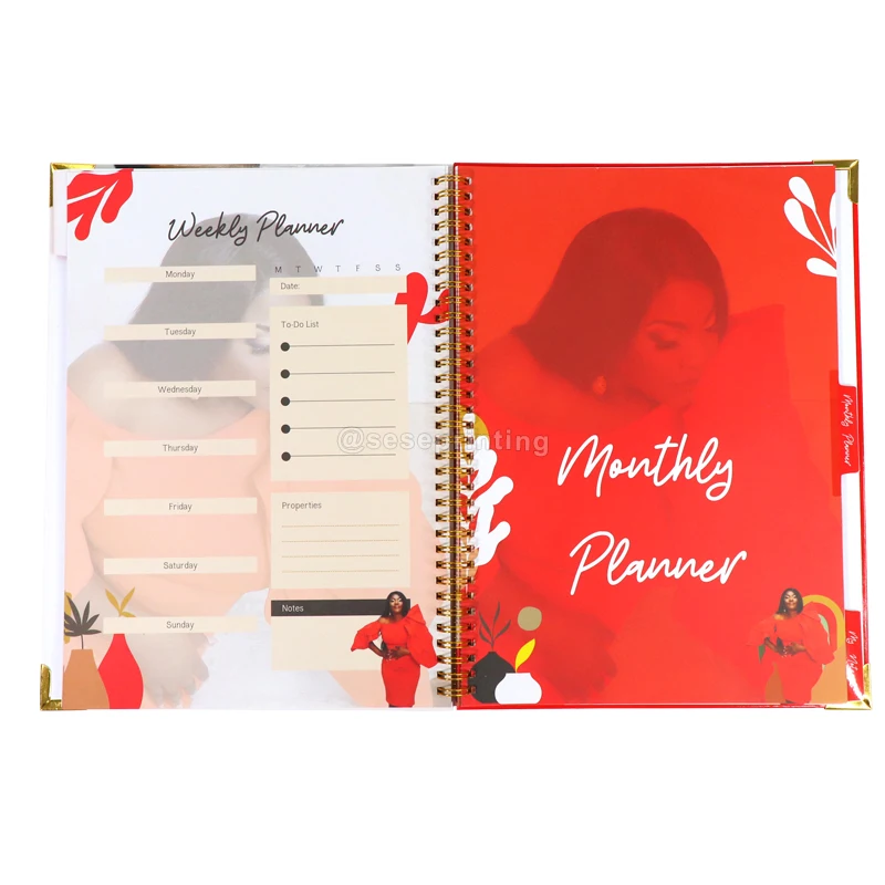 Custom Planner Suppliers Customized 30 Day Journey Journal Planner