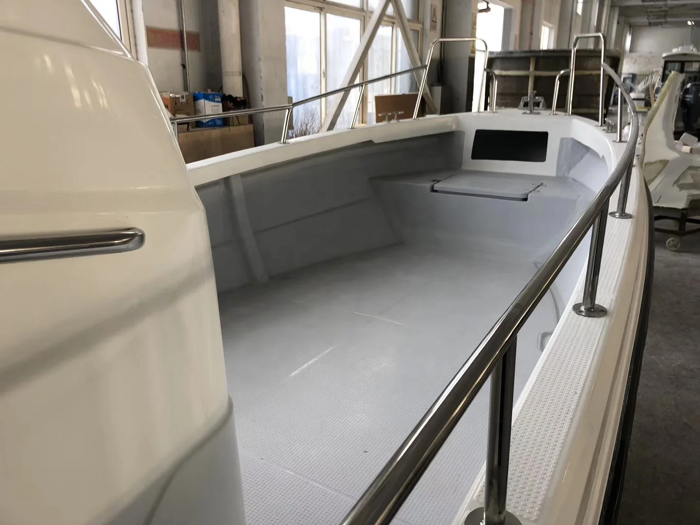 Grandsea 28ft Fiberglass Panga Boat Fishing Vessel Fiberglass Boat