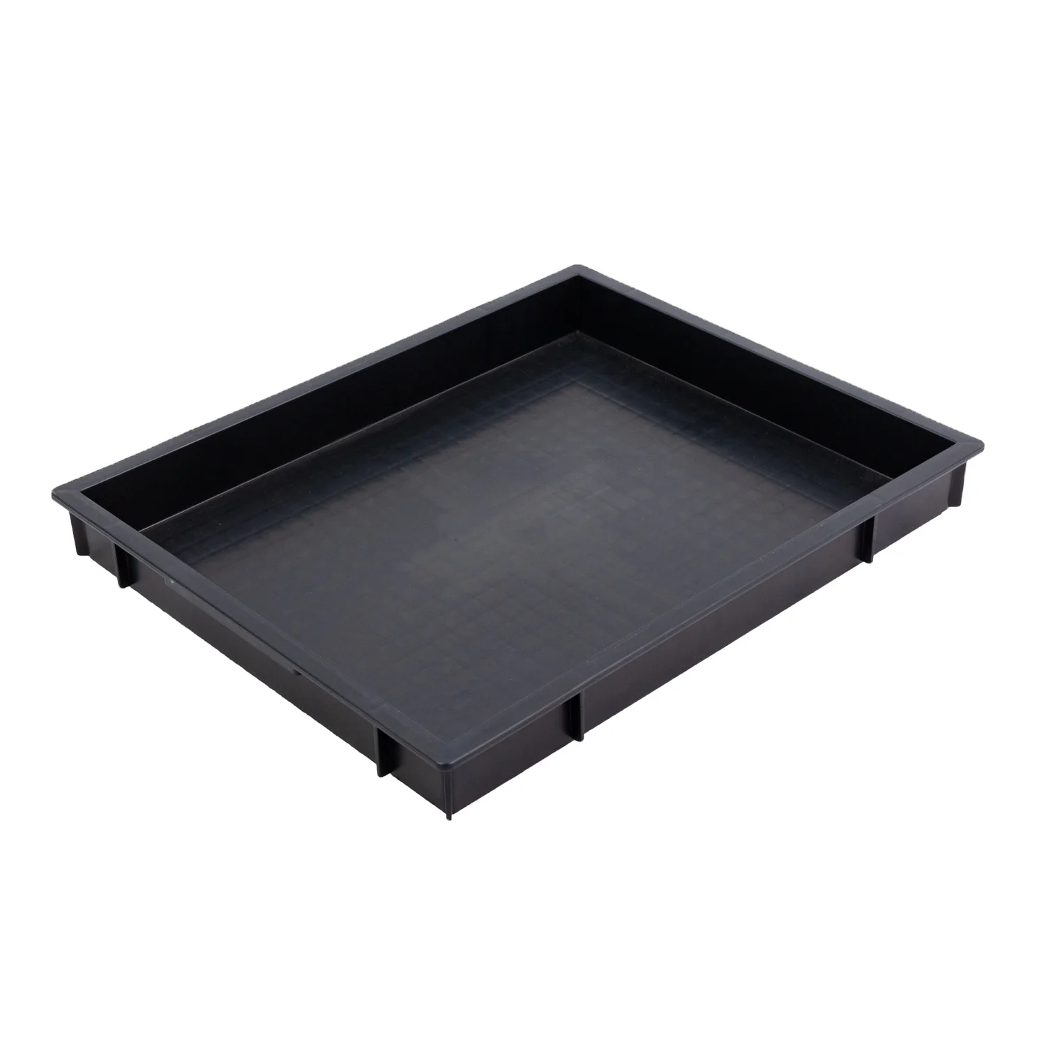 Plateau ESD antistatique en plastique PP, conteneur de stockage de PCB LN-1522121/plateau d'emballage ESD noir