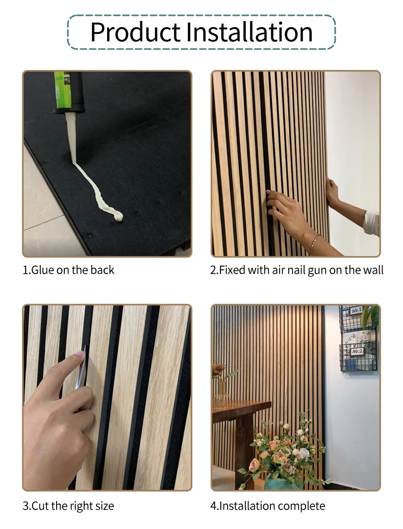 Auditorium Wood Veneer Wall Panels Modern Cheap Acoustical Panels China