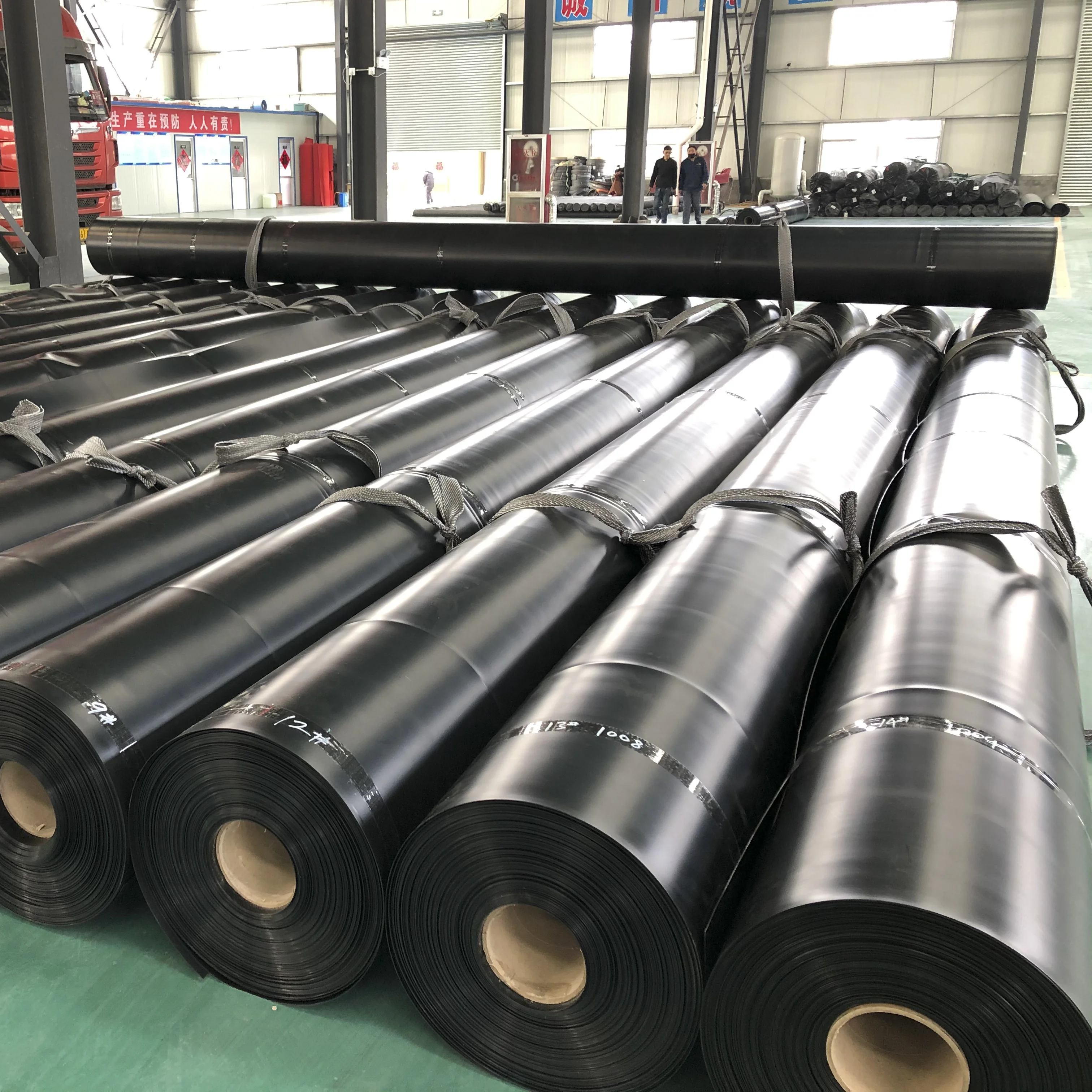 3 Layer HDPE Geomembrane Extruder Machine for 8 Meter Production