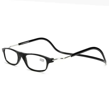 New Comfort Halter Reading Glasses for The Elderly Men and Women Glasses Wholesale Magnet Foldable and Convenient Resin AC+PC