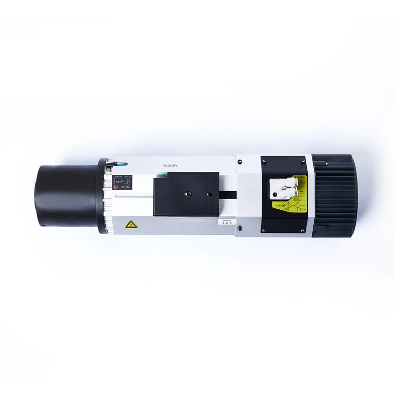 DECI Spindle ATC HSK63 Wood Working Engraving Machine Spindle Square Cnc Machine Hsk air Cooled Spindle Motor for Metal Milling