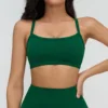 Christmas Green Bra