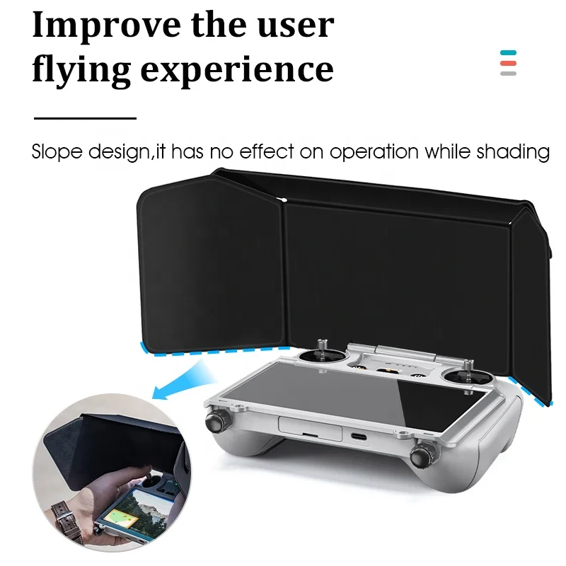 STARTRC Phone Screen Foldable Sunshade Cover Sun Hood for DJI Mini 3 PRO for DJI RC Smart Remote Control Drone Accessories
