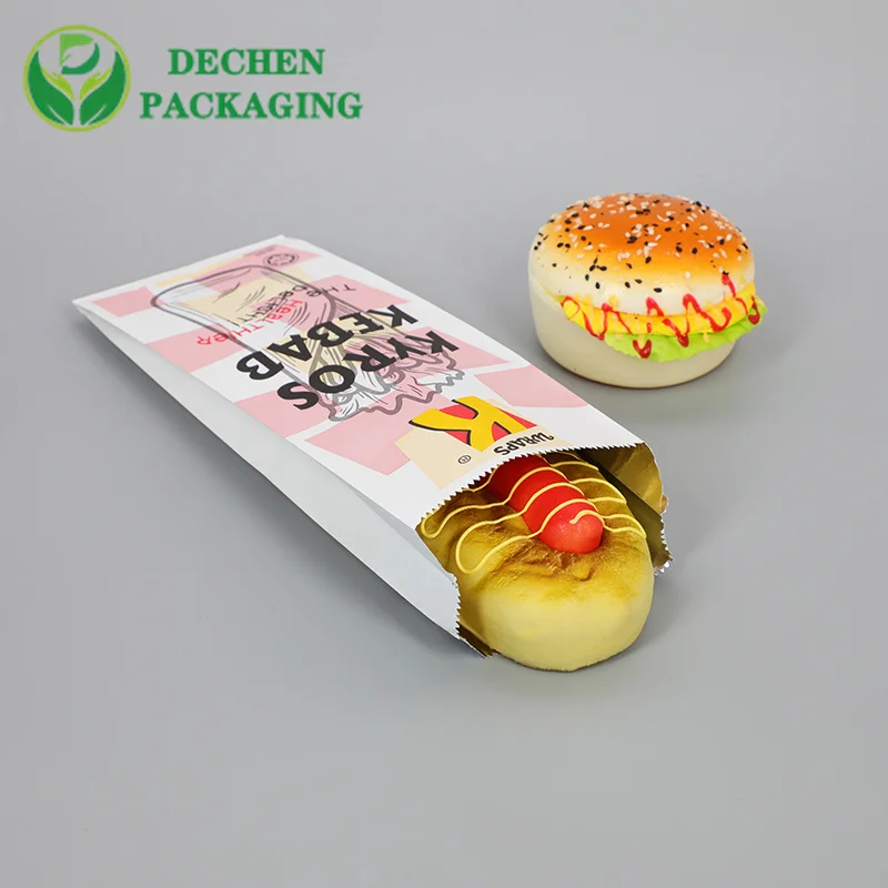 DECHEN PACKAGING hamburger meat packaging Burger sandwich paper packaging