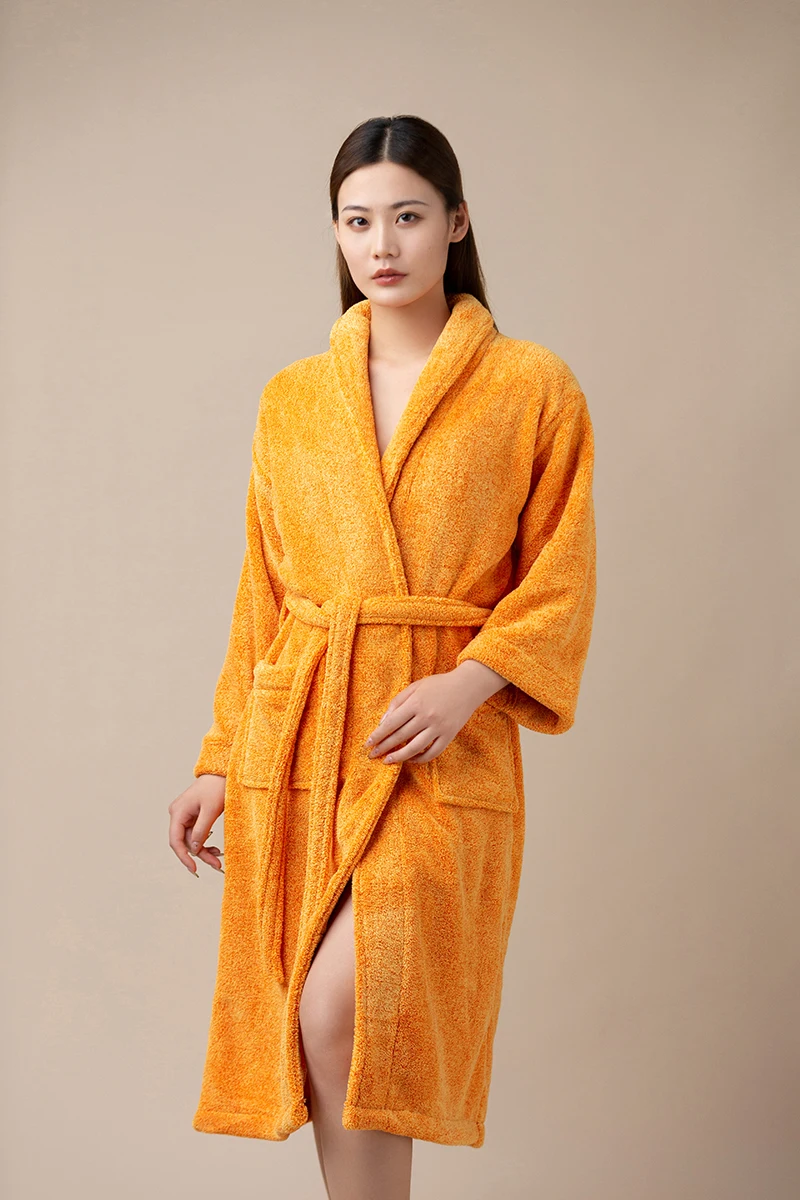 Wholesale Luxury Custom Coral Fleece Terry Bathrobe Super Soft Hotel Spa Women Bathrobe Buy