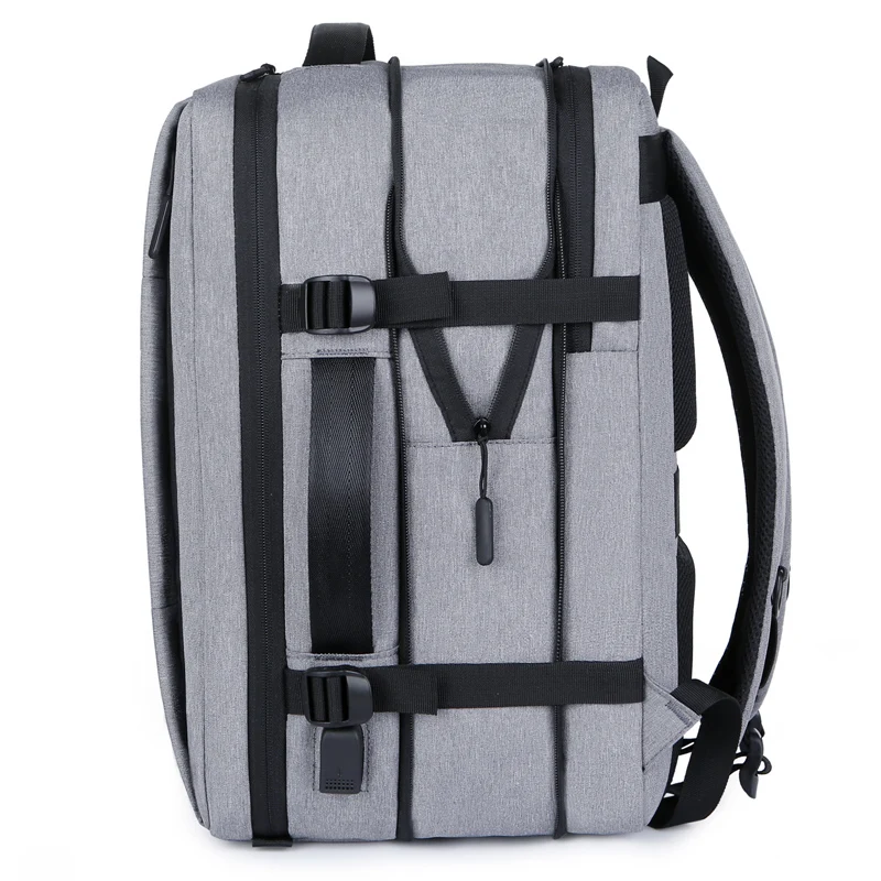 Extensible Large Capacity Waterproof Laptop Backpack with USB Factory Wholesale Customized Logo Laptop Backpacks Bags
