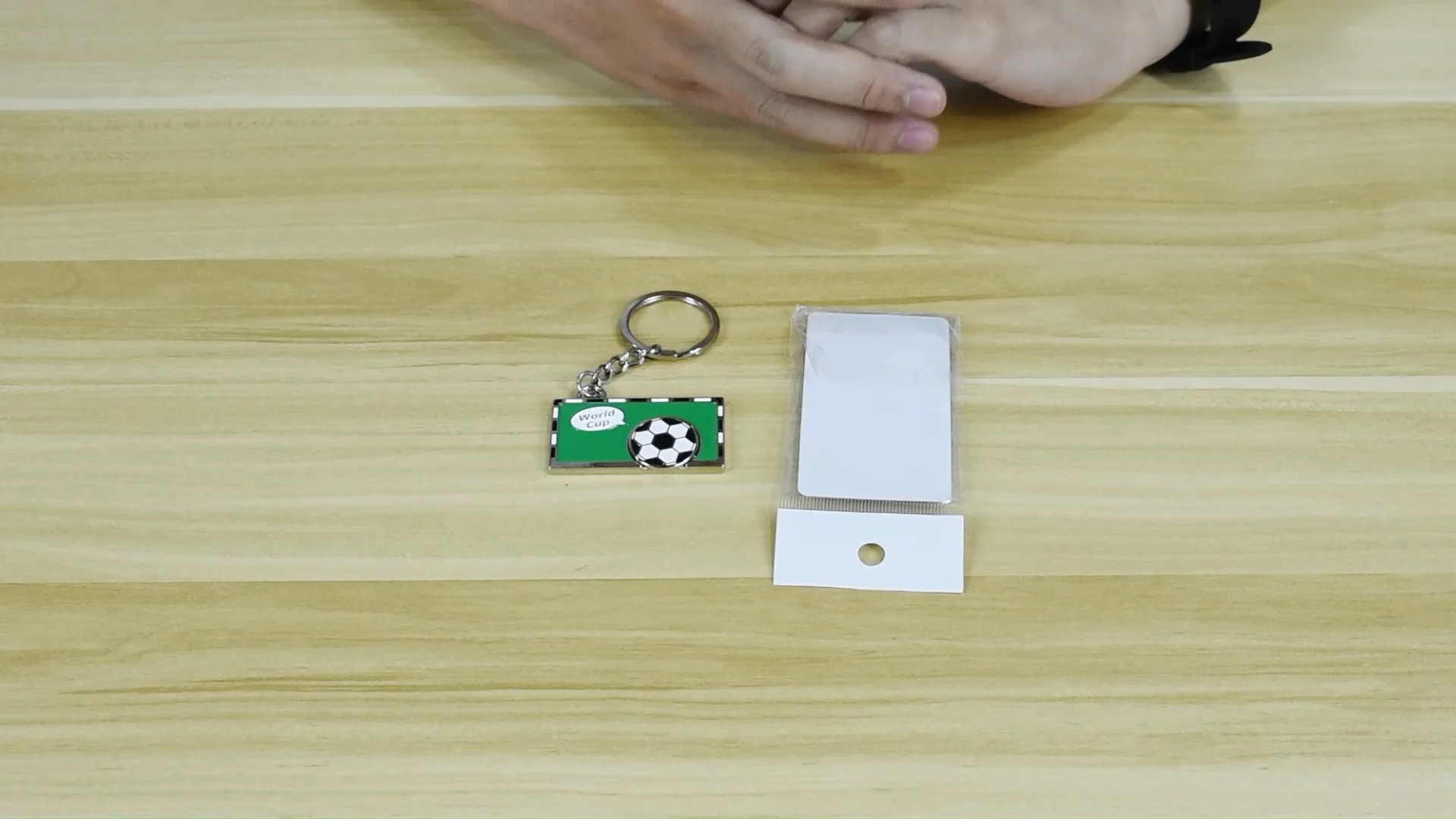 Personalised Metal Soccer Football Team Club Ball Keychains Charms