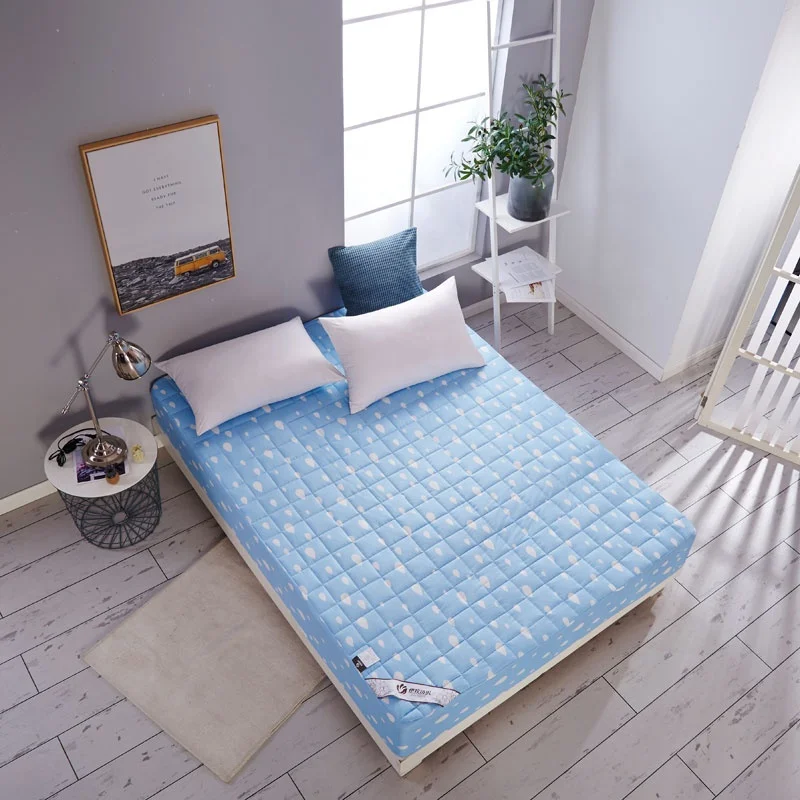 Customized Designs 100%Polyester Elastic Baby Fitted Sheet Waterproof Mattress Protector