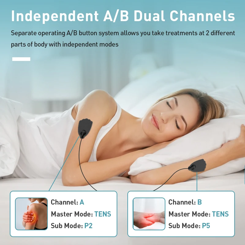 Customizable Digital Tens Machine Device for Body Pain Relief Physio Therapi Application