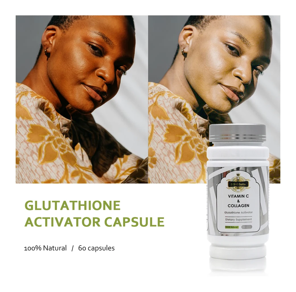 gluta c glutathione capsules L Glutathione and Vitamin C from Amla Extract Combo Pack for Skin Health 30  Tabs