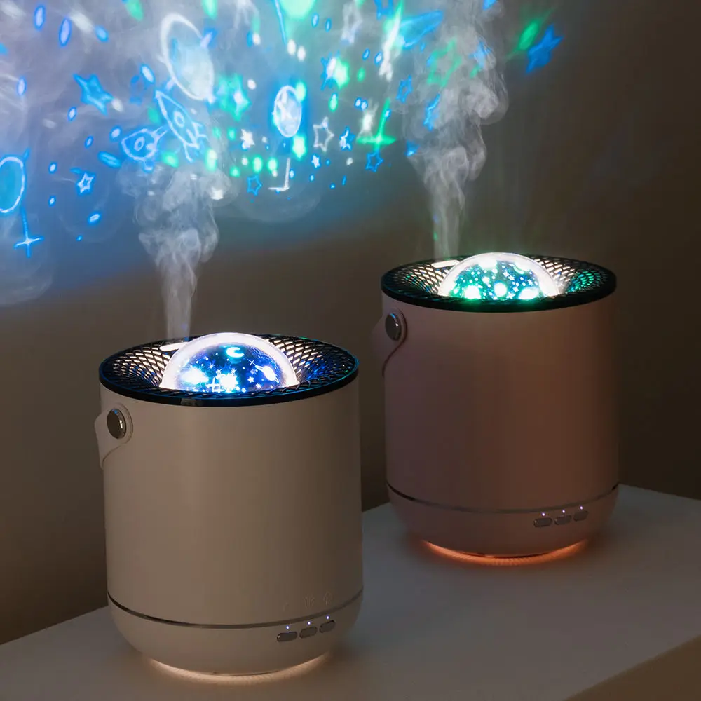 Household Ultrasonic Humidifiers Cold Mist Generators Aromatic Diffusers 200ml Capacity Electric & USB Powered