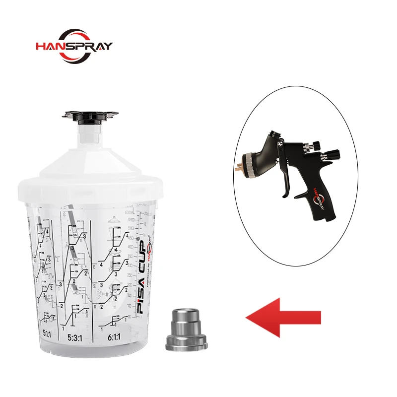 Disposable Inner Paint Cup with Outer Cup 600CC