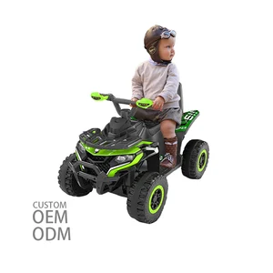 Car Children Kids Electric ATV Ride-On Toy for Kids 2-4 Years Old Baby Car with 4 Wheels for Girls Feature Two-Seater