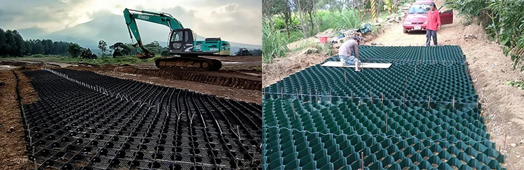Acrylic Polymer Soil Stabilization Retaining Wall Hdpe Geocell