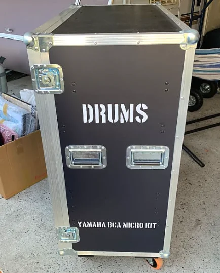Drum Ata Flight Casehardware case 9 Piece Drum Vault Drums Tool Flight Case Tool Storage
