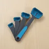 Folding measuring spoon blue