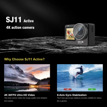 4K Action Camera SJCAM SJ11 Active Body Waterproof 20MP Sports Action Cam detail image