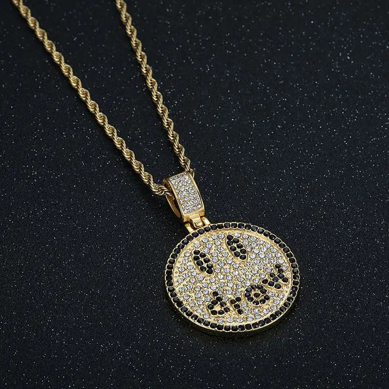 Justin Bieber Custom Charm Pendant - Smiling Face Necklace
