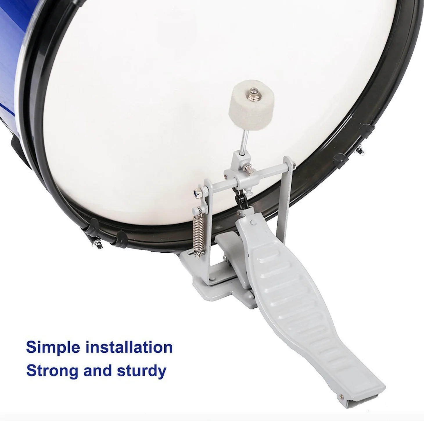HOTSELL 16" 5 PIECE INSTRUMENTAL MUSIC FULL KIDS DRUM SET for JUNIOR