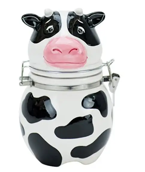 Hand-Painted-Ceramic-Cow-