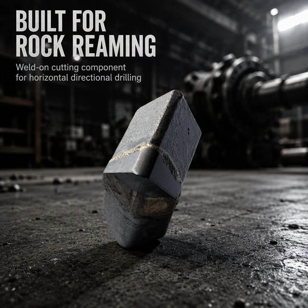 BR1 BR4 RT1 DT50 HDD Horizontal Directional Carbide Drill Bits New Rock Reamer Weld-On Drill Bit Holder with Rock Cutting Teeth