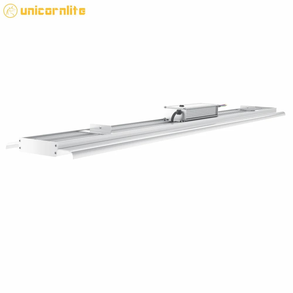 Led Linear High Bay Light Suspend Dim 150W 240W Industrial Linear Led High Bay Led Light 60000 Lumen With Sensor for Industry