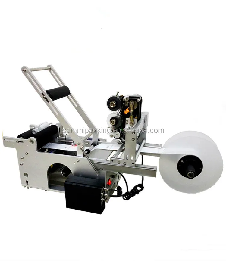 220V Semi-Automatic Electric Labeling Machine for Round Bottles with High Precision and Long Service Life