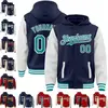 Navy Blue and Whiteteal White