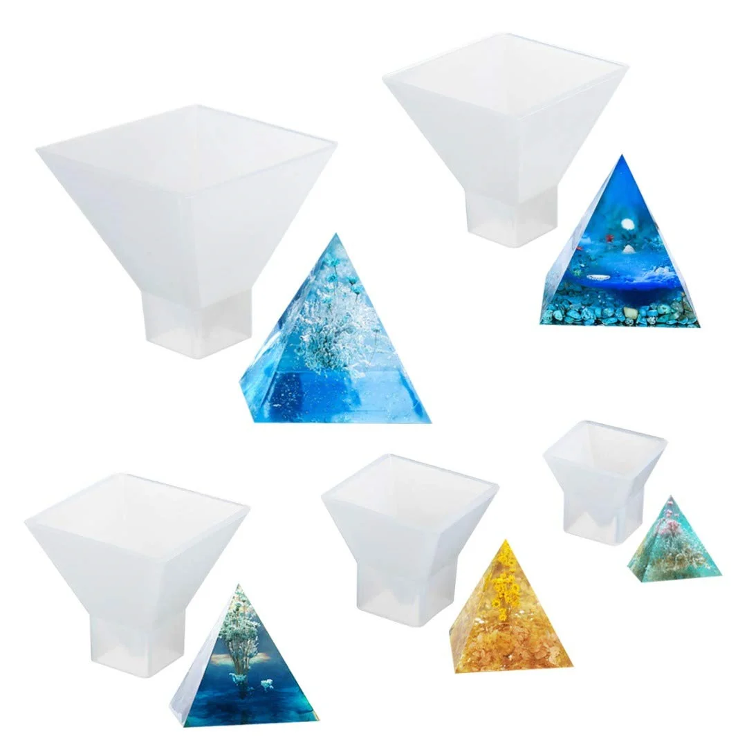 bead making Art & Craft Supplies Orgonite Pyramid Resin Epoxy Silicone ...