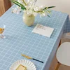 Light Blue Checkered