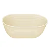 Panier de fermentation ovale en silicone pour pain