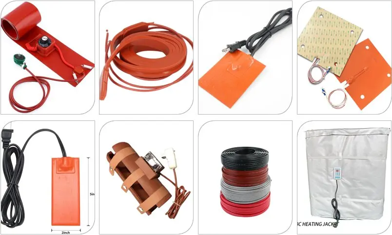 Oil Drum Heater Flexible Silicone Rubber