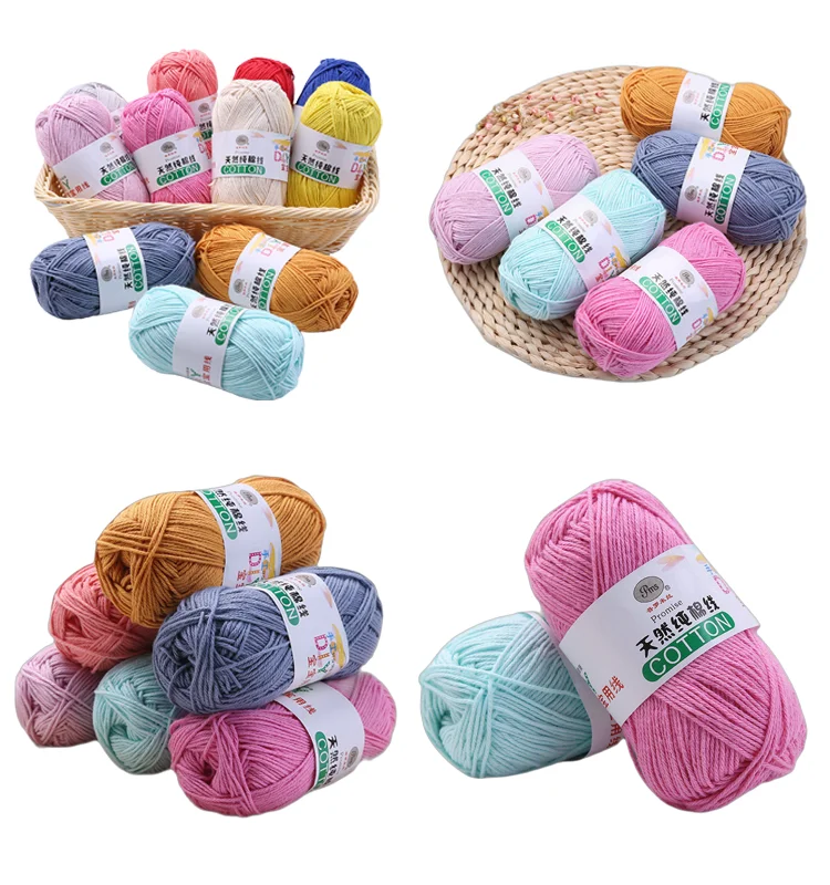 Popular Selling In Europe Market 100 Crochet Cotton Yarn
