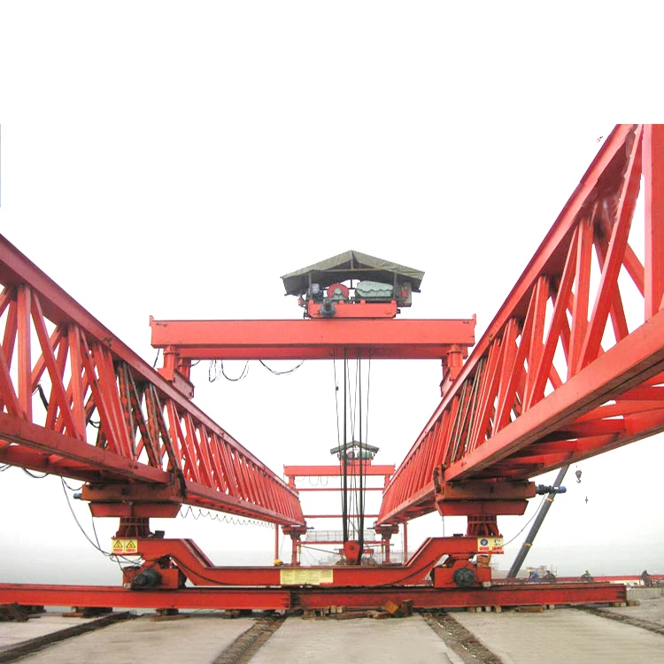 160t 45m Segment Viaduct Construction Beam Bridge Girder Erection Launcher Crane