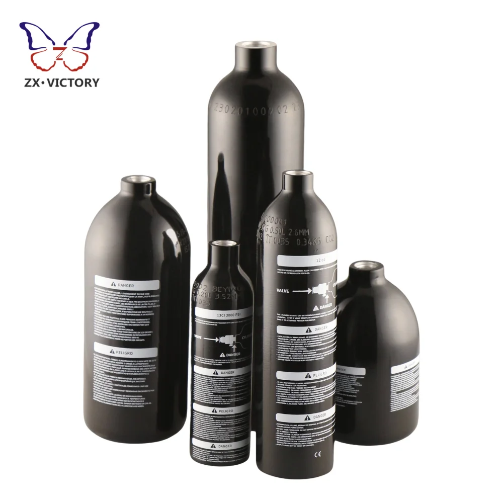 ZX Paintball Cylinders - High Pressure & Reliable Performance