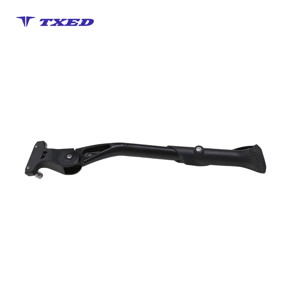 Heavy Duty Double Hole Bicycle Side Stand 260-300MM ED Black Bicycle Kickstand Ebike Kickstand