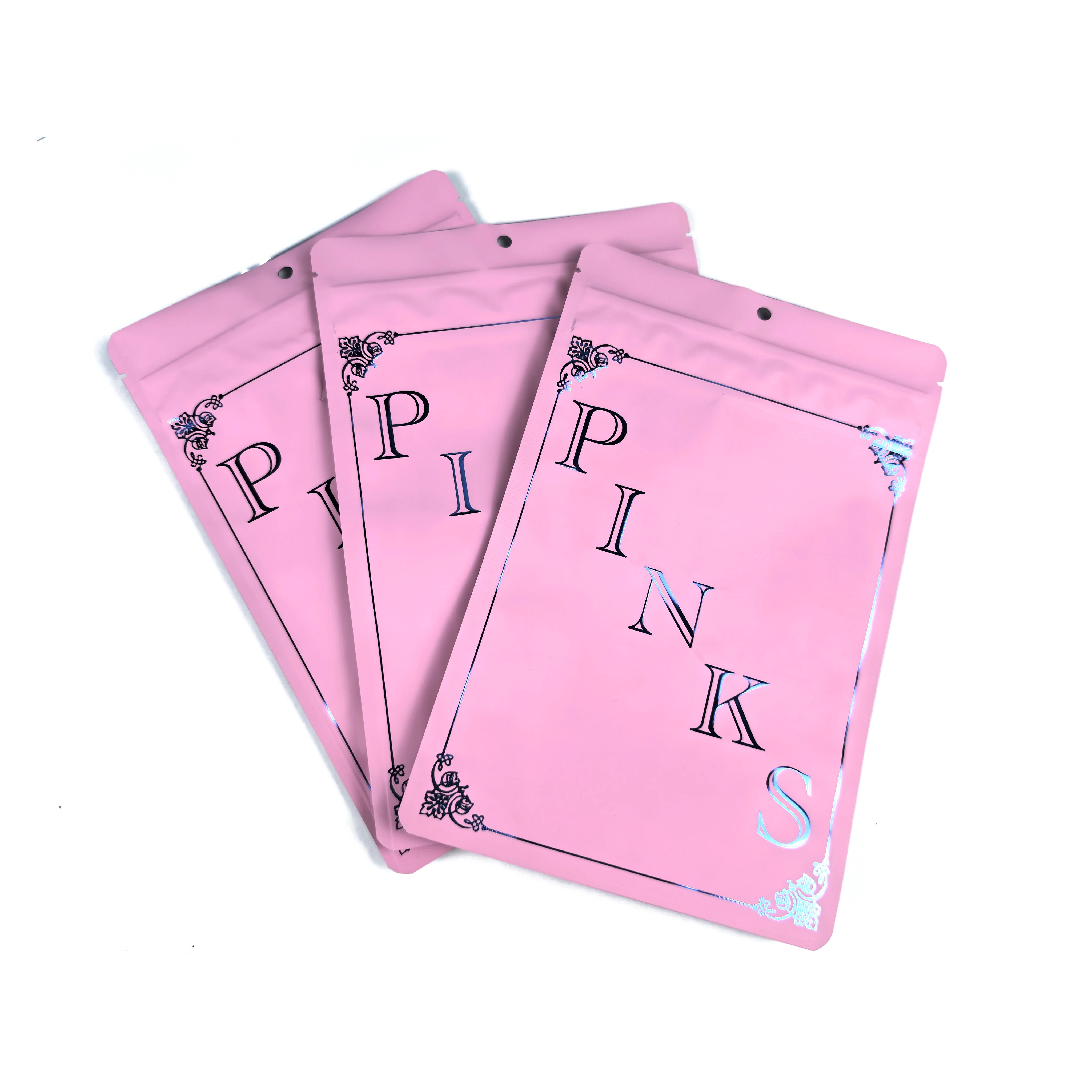 Custom Printed Shape Irregular Mylars 3.5g CR Aluminum Foil Smell Proof Die Cut Holographic Edible Heat Seal Mylar Plastic Bag