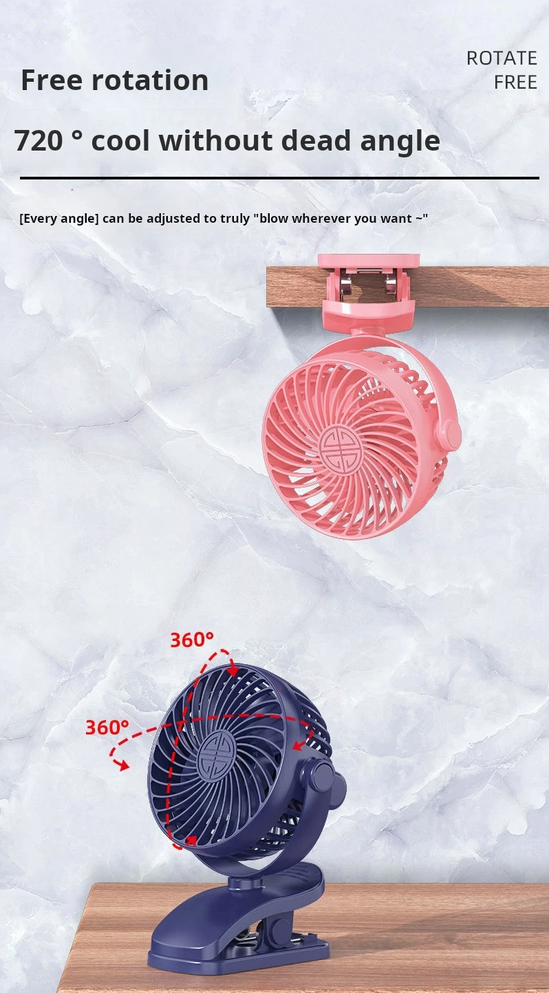 Table Fan, USB, Portable - detail 14