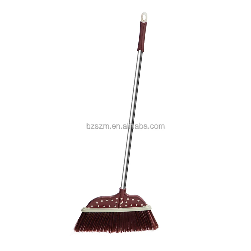 World Standard Size Floor Brooms And Brushes Soft Bristle Floor Broom