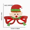 Lunettes rouges du Père Noël