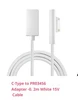 Câble femelle blanc 0,2 m (0,65 ft)